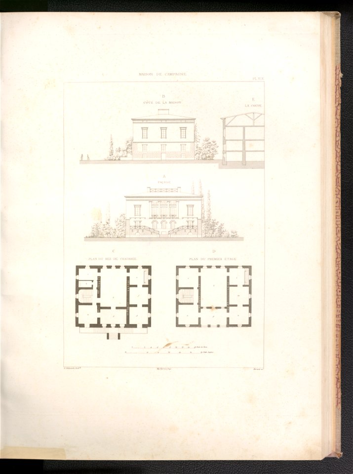 Plany budowli obejmujace rozmaite rodzaje 1843 (120569176)