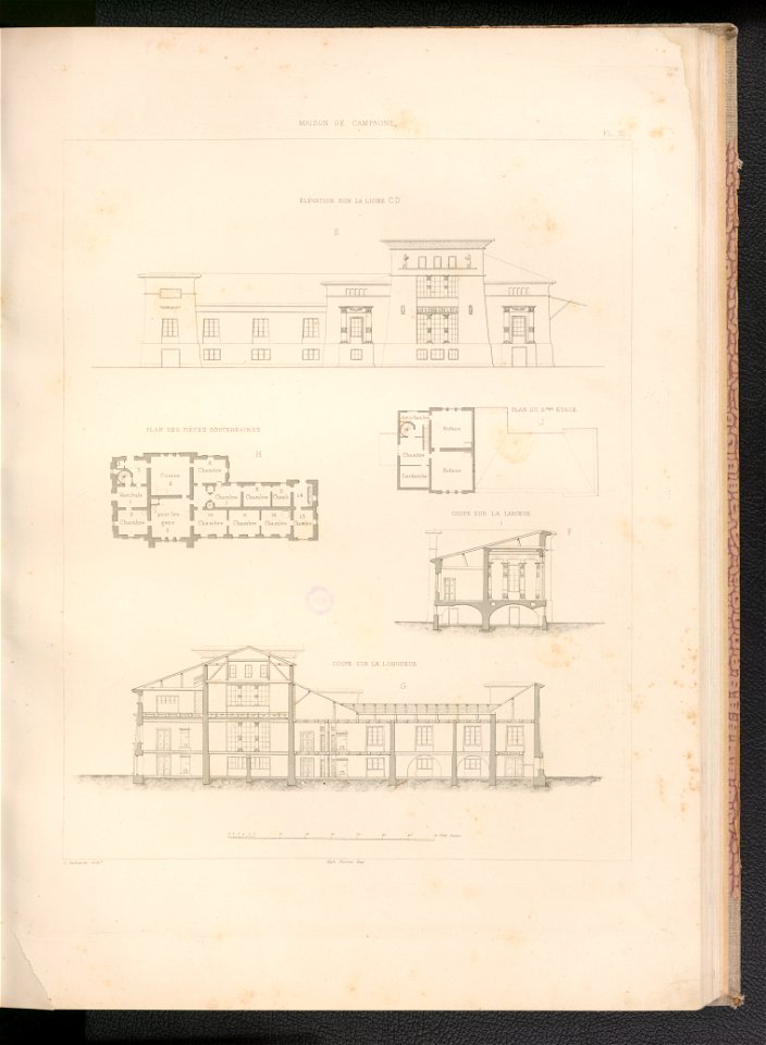 Plany budowli obejmujace rozmaite rodzaje 1843 (120569474)