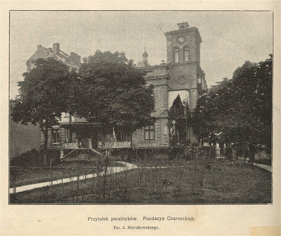 Przytułek paralityków ul. Belwederska 4. Fundacja Czarneckich (55606)