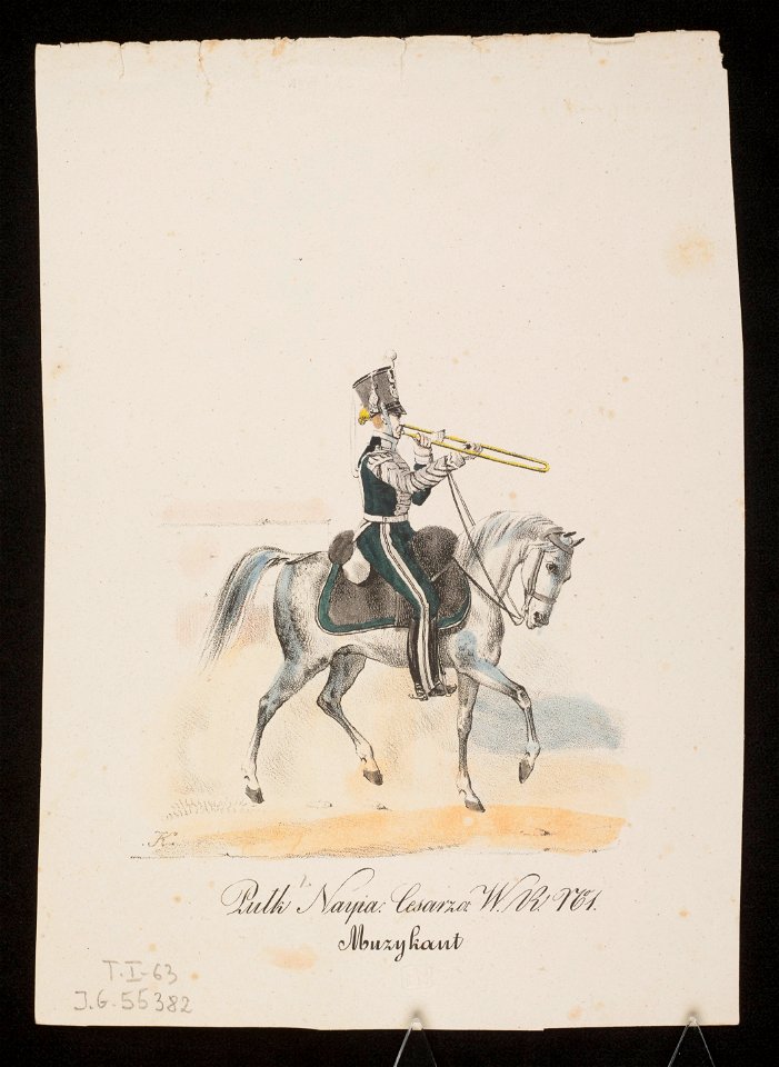 Pulk Nayia- Cesarza W.R. No 1. Muzykant 1829 (116313121)
