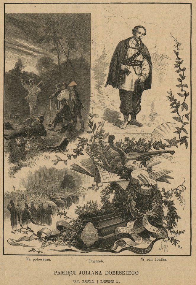 Pamięci Juliana Dobrskiego ur. 1811 zm. 1886 r. (52759)