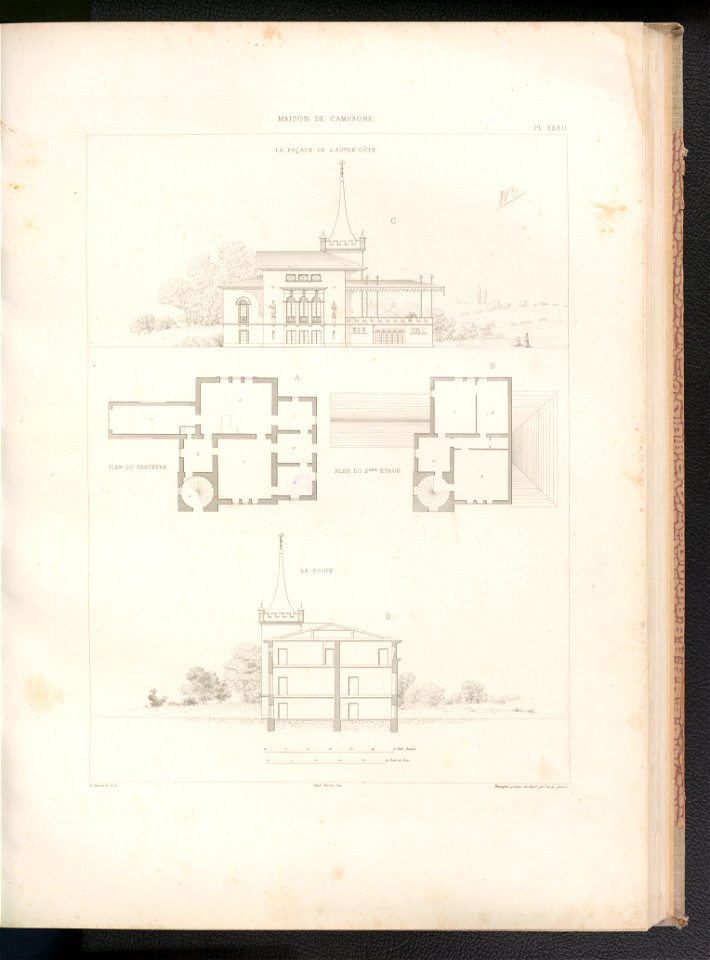 Plany budowli obejmujace rozmaite rodzaje 1843 (120569378)