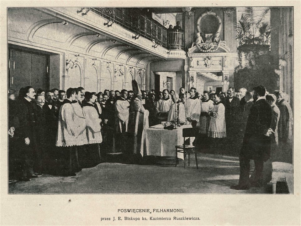 Poświęcenie Filharmonii, przez J. E. Biskupa ks. Kazimierza Ruszkiewicza (54539)