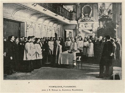 Poświęcenie Filharmonii, przez J. E. Biskupa ks. Kazimierza Ruszkiewicza (54539)