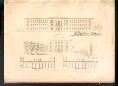 Plany budowli obejmujace rozmaite rodzaje 1843 (120569506)