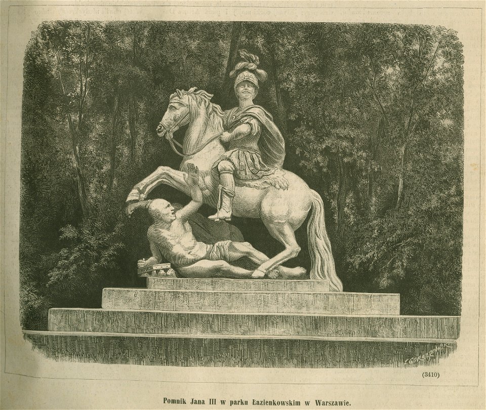 Pomnik Jana III w parku Łazienkowskim w Warszawie (85697)