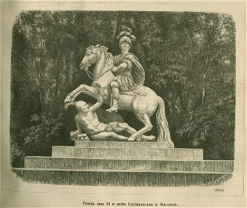 Pomnik Jana III w parku Łazienkowskim w Warszawie (85697)