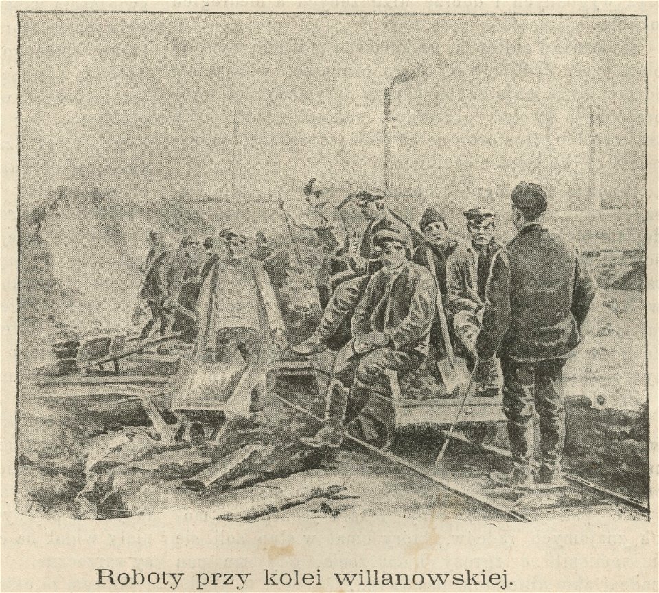 Roboty przy kolei wilanowskiej (60765)