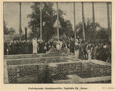 Poświęcenie fundamentów szpitala Dzieciątka Jezus (61492)