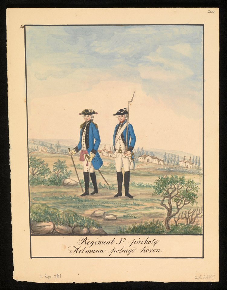 Regiment 1szy piechoty Hetmana polnego Koron-. 1847 (72495178)