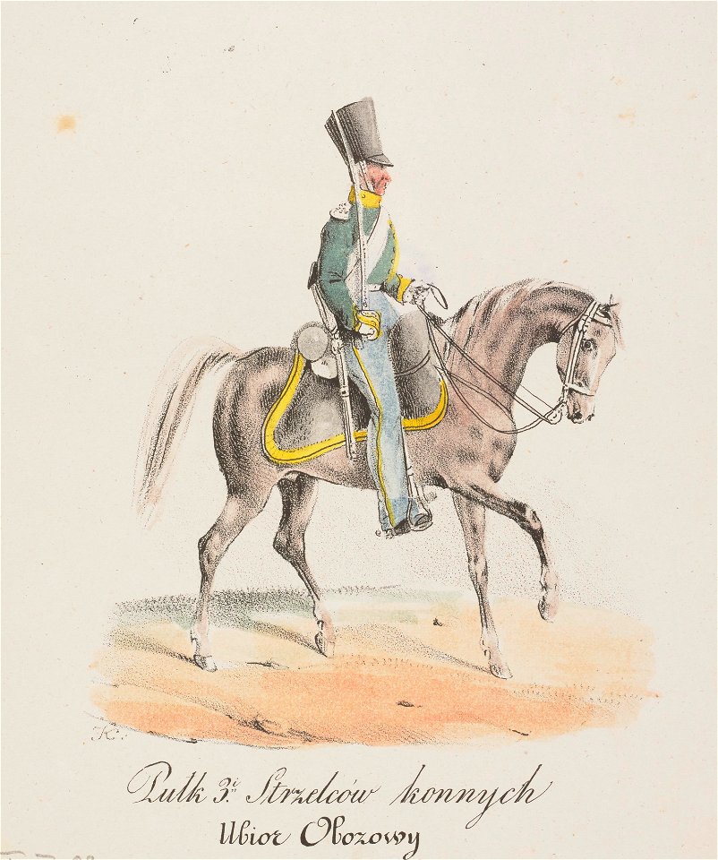 Pulk 3i Strzelcow konnych Ubior Obozowy 1829 (116313996)