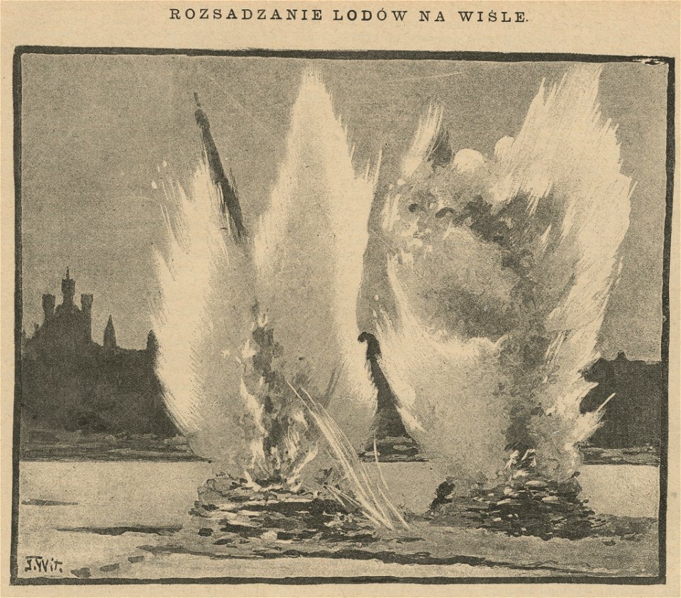 Rozsadzanie lodów na Wiśle (59343)