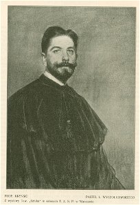 Prof. Kryński Pastel L. Wyczółkowskiego Z wystawy Tow. Sztuka w salonach T. Z. S. P. w Warszawie (79256)