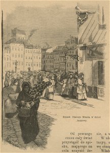 Rynek Starego Miasta w dzień targowy (59956)