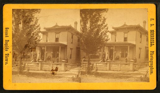 Residence of Charles Parish, Grand Rapids, Michigan, by Merrill, C. L.