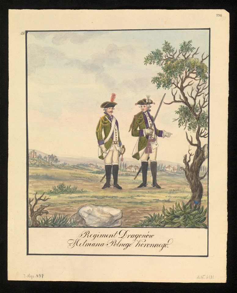 Regiment Dragonow Hetmana Polnego Koronnego. 1847 (72494927)
