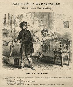 Rano z krawcem szkice z życia warszawskiego (58603)