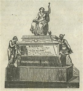 Pomnik Stanisława Małachowskiego (43250). Free illustration for personal and commercial use.