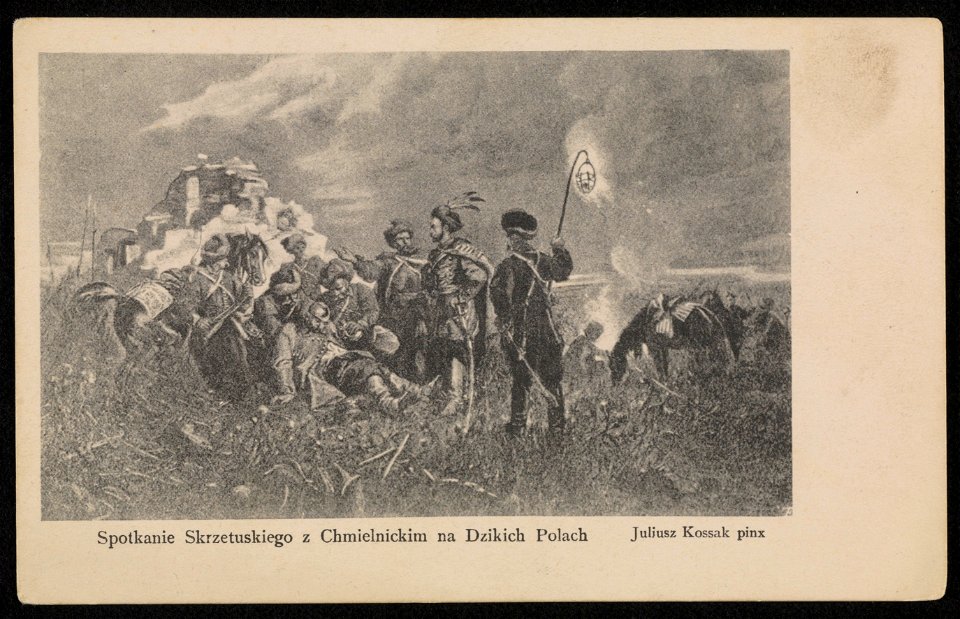 Spotkanie Skrzetuskiego z Chmielnickim na Dzikich Polach (76083744)