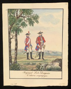 Regiment Leib-Dragonow w ubiorze zwyczajnym. 1847 (72494832)