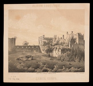 Ruiny Zamku w Krupem ca 1858 (86836133)