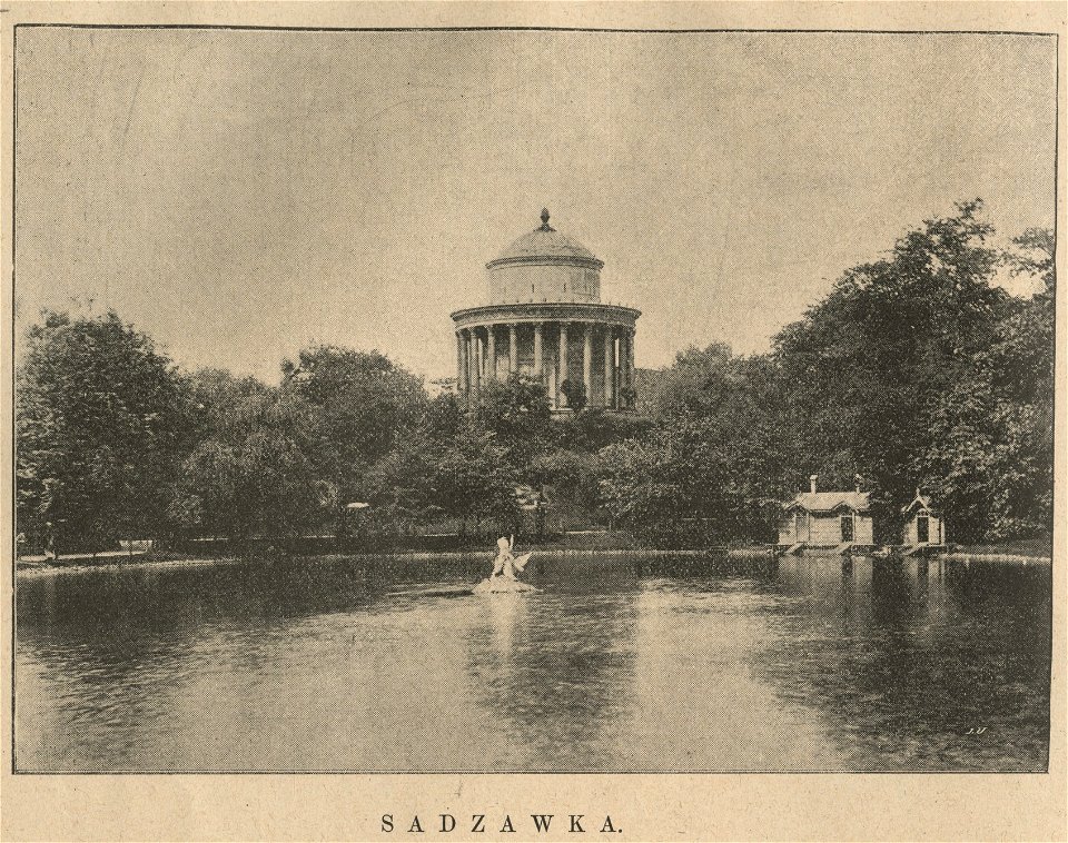 Saski ogród w Warszawie - Sadzawka (60534)