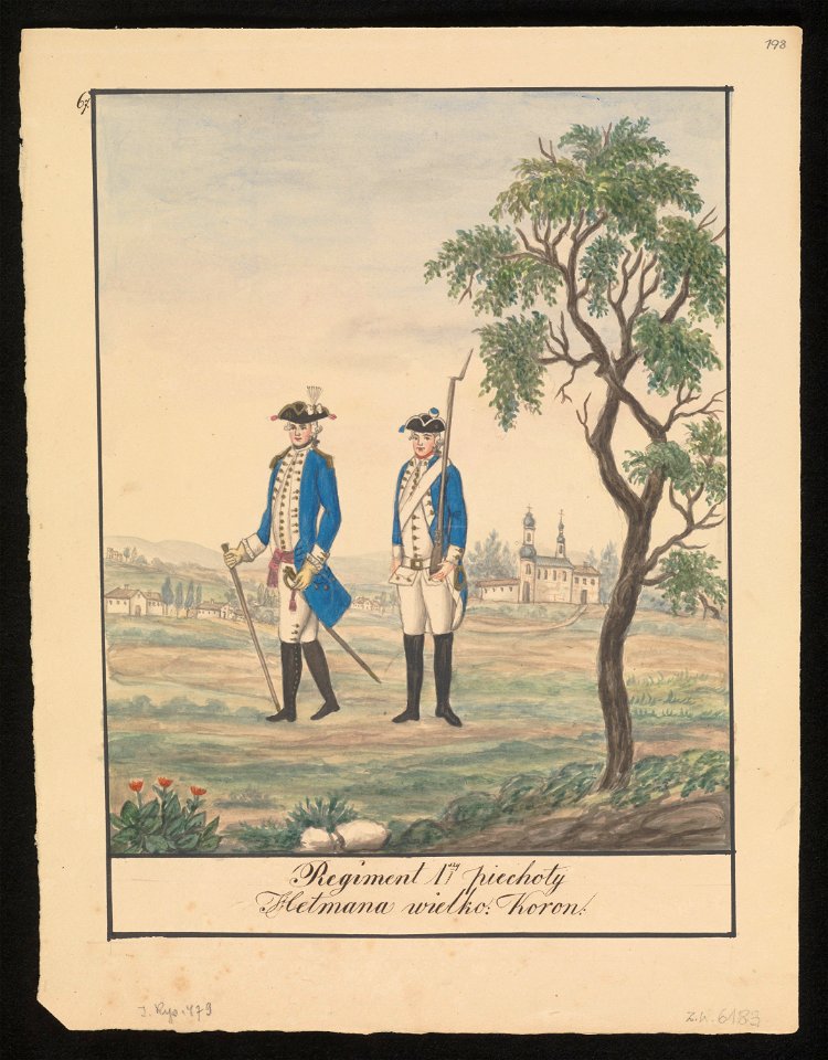 Regiment 1szy piechoty Hetmana Wielko. Koron. 1847 (72495163)