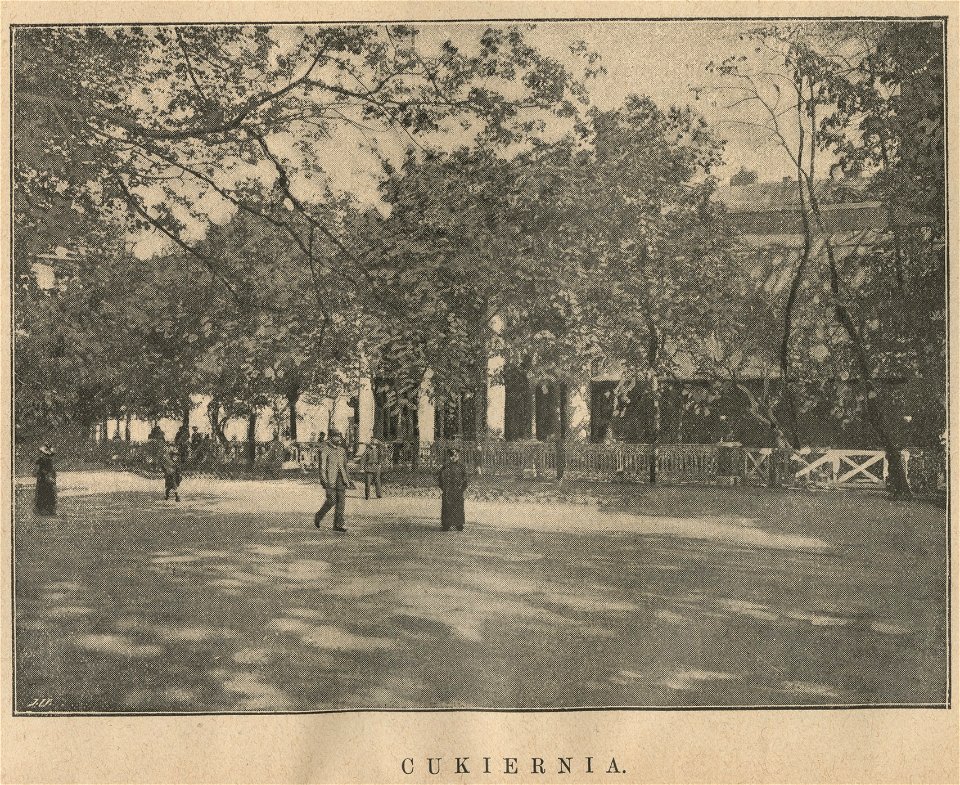Saski ogród w Warszawie - Cukiernia (60535)