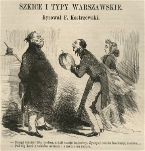 Szkice i typy warszawskie - 6 scenek - Drogi teściu (58396)