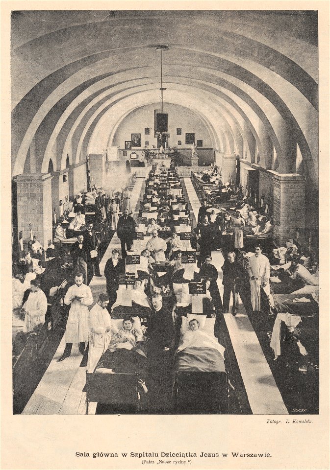Sala główna w szpitalu Dzieciątka Jezus w Warszawie (61958)