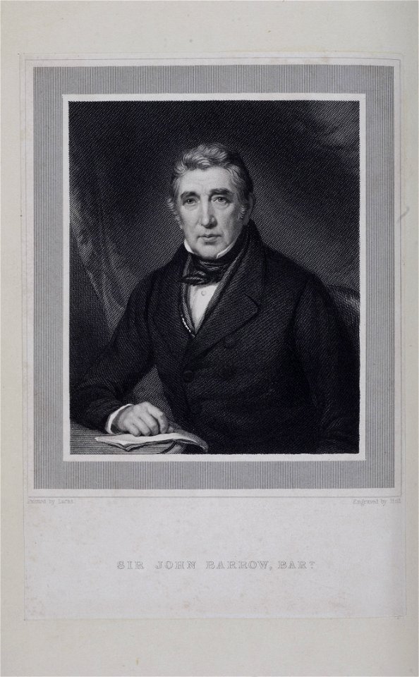 Sir John Barrow, 1st Bt 1849 RGNb10408769.01
