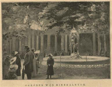 Saski ogród w Warszawie - Ogródek wód mineralnych (60539)