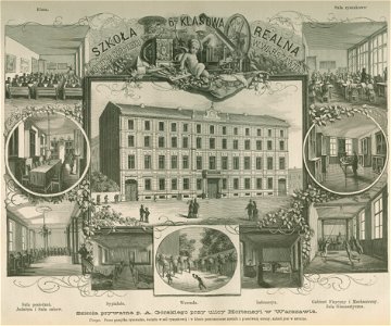 Szkoła prywatna p. A. właśc. W. Górskiego przy ulicy Hortensyi w Warszawie (77316)