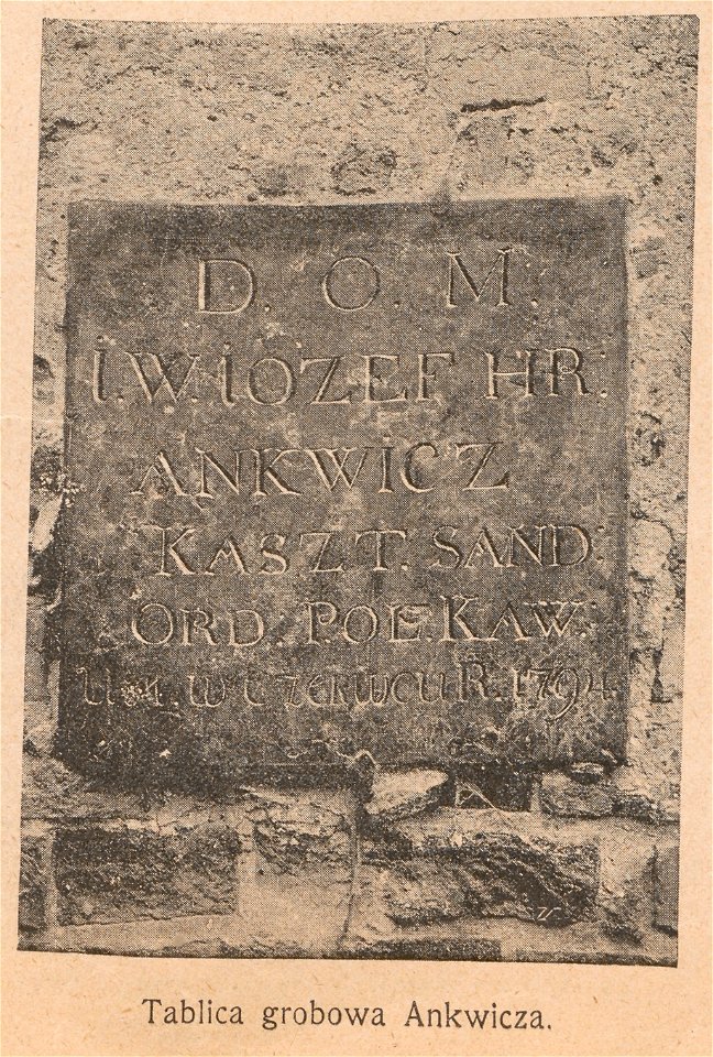 Tablica grobowa Ankwicza (68763)