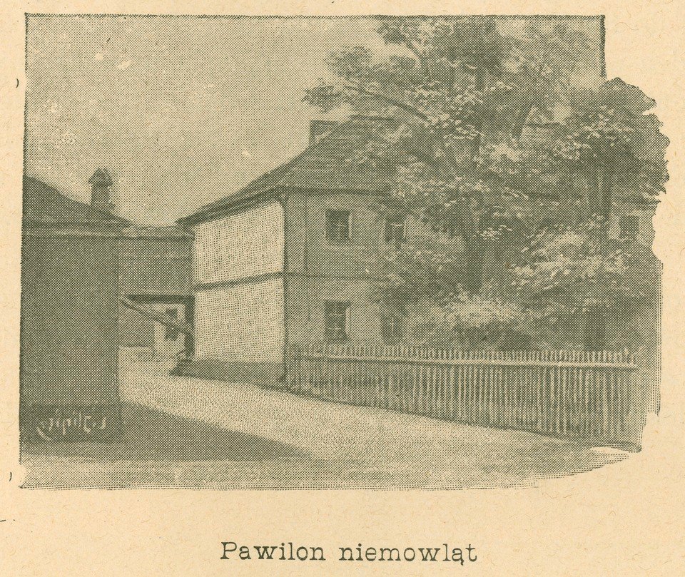 Szpital Dzieciątka Jezus w Warszawie na placu Wareckim Pawilon niemowląt (82684)