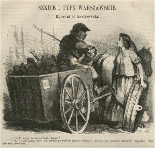 Szkice i typy warszawskie - Węglarz (58390)