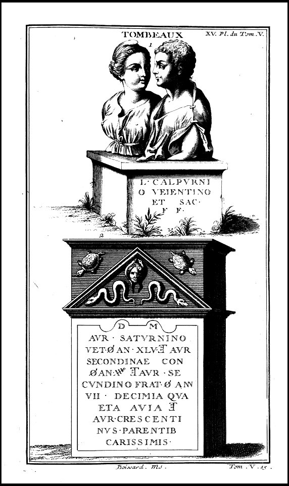 Supplement au livre de l'antiquite expliquee et representee en figures. T. 5, qui comprend les funerailles 1724 (131113479)
