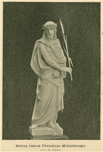 Statua Jezusa Chrystusa Miłosiernego Rzeźba W. Bogaczyka (82235)