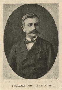 Stanisław Bogacki - Tomasz hr. Zamoyski (1896) (54650). Free illustration for personal and commercial use.