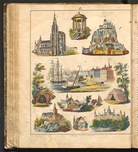 Swiat w obrazach - wiazanie dla dzieci, z opisaniem i 300 wizerunkami 1842 (123383077)