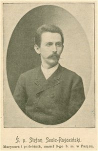 Stefan Szolc-Rogoziński - Marynarz i podróżnik zmarł 9-go b. m. w Paryżu (81814)