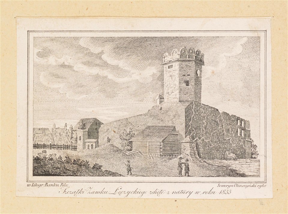 Szczatki zamku leczyckiego 1833 (119686797)