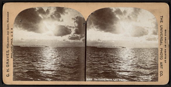 The coming storm, Lake Erie, by Graves, C. H. (Carleton H.), d. 1943
