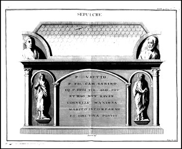 Supplement au livre de l'antiquite expliquee et representee en figures. T. 5, qui comprend les funerailles 1724 (131113456)