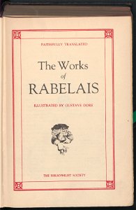 The works of Rabelais 1896 (55219018)