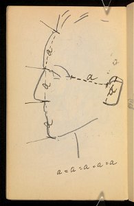 Szkicownik Ludwika Pugeta ze szkicami zwierzat i osob - Inc. - Drezno 1915 (74164917)
