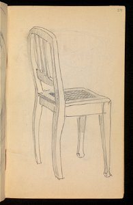 Szkicownik Ludwika Pugeta ze szkicami zwierzat i osob - Inc. - Drezno 1915 (74164846)