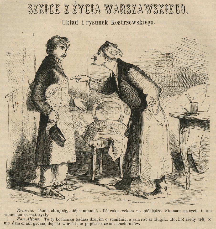 U krawca szkice z życia warszawskiego (58424)
