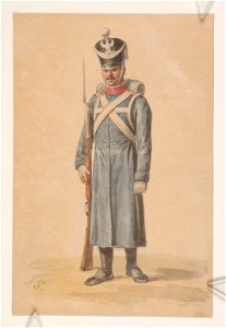 Szeregowy z korpusu pociagu Wojska Polskiego nie po 1902 (121470573)