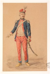 Towarzysz I-ej Brygady Dziarskiego Gwardji Narodowej, 1777 przed 1902 (121470680)